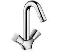 hansgrohe Logis mitigeur lavabo 2 poignées0 mitigeur lavabo chromé , avec mitigeur lavabo automatique