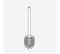 hansgrohe Logis Universal Brosse WC de rechange avec manche, 93286000,