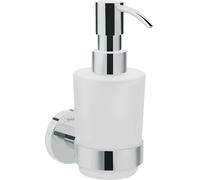 hansgrohe Logis UNIVERSAL distributeur de savon liquide, quantité de remplissage 200ml, chromé/verre satiné, 41714000