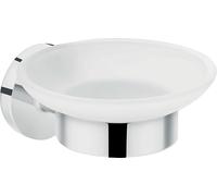 hansgrohe Logis UNIVERSAL porte-savon, chromé/verre satiné, 41715000