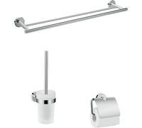 Hansgrohe Logis Universal kit d'accessoires 3 en 1 chrome 41727000