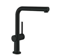 Hansgrohe M54 - Mitigeur d’évier Talis avec manchon de fermeture extractible, noir mat 72808670