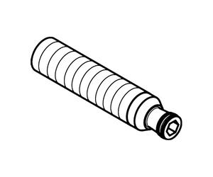 hansgrohe Manchon de raccordement pour thermostat, 93830000,