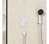 hansgrohe Mélangeur DuoTurn E 75417700 encastré, pour 2 consommateurs, blanc mat