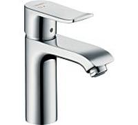 Mitigeur Lavabo Monotrou Hansgrohe Metris 110 avec l’eau froide en position centrale 31121000