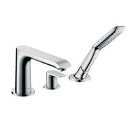 hansgrohe Metris raccord de baignoire 31190000 raccord de jante de baignoire 3 trous, chromé