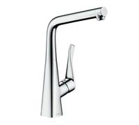 Hansgrohe Metris New - Mitigeur de cuisine pour une installation sous fenêtre, chrome 14823000