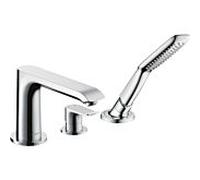 hansgrohe Metris raccord de baignoire 31190000 raccord de jante de baignoire 3 trous, chromé