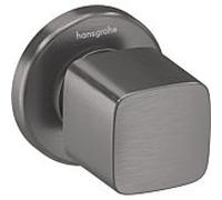 hansgrohe Metris robinet d'arrêt E encastré, 31677340, Couleur: Chrome noir brossé