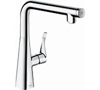 hansgrohe Metris Select 260 mélangeur de cuisine 14847000 chrome, bec pivotant