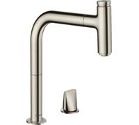 Hansgrohe Metris Select M71 mitigeur de cuisine sur pied acier inoxydable 73804800