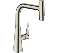 Hansgrohe Metris Select M71 mitigeur de cuisine sur pied acier inoxydable 73817800