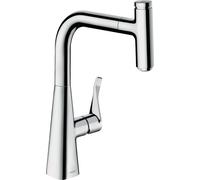 Hansgrohe Metris Select M71 mitigeur de cuisine sur pied chrome 73802000