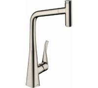 hansgrohe Metris Select M7115-H320 mélangeur de cuisine 73803800, optique Inox , extensible Bec, sBox