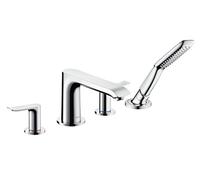 Hansgrohe Raccord de baignoire Metris 31442000 pour jante 4 trous – chromé