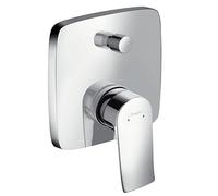 hansgrohe Metris Set de finition mitigeur bain/douche encastré, chromé, 31451000