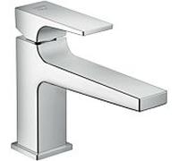 Hansgrohe Mitigeur de lavabo sur pied Metropol 100 CoolStart, vidage par poussoir chrome 32503000