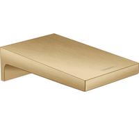 Hansgrohe Bec de baignoire Metropol 32543140 — Saillie 185 mm, fixation murale, bronze brossé
