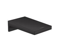 Hansgrohe Bec pour mitigeur de baignoire Metropol 32543670 saillie 185 mm montage mural noir mat