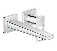 hansgrohe Metropol mitigeur lavabo 74526000 chromé , pour montage mural, poignée avant, 225mm