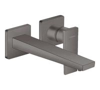 Hansgrohe Metropol élément de finition robinet mural avec bec déporté 22.5 cm chrome noir brossé 32526340