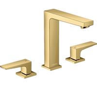 Hansgrohe Metropol mitigeur de lavabo sur pied doré 32515990