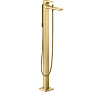 hansgrohe Metropol Mitigeur bain/douche, set de finition, poignée manette, aspect doré poli, 32532990