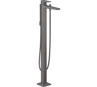Hansgrohe Mitigeur bain-douche Metropol 32532340 sur pied monocommande 235 mm chrome noir brossé