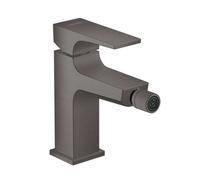 Hansgrohe Metropol - Mitigeur de bidet avec bonde Push-Open, noir chromé brossé 32520340