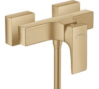 hansgrohe Metropol Mitigeur de douche à levier en saillie, poignée, 32560140, Couleur: bronze brossé