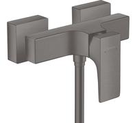 hansgrohe Metropol Mitigeur de douche à levier en saillie, poignée, 32560340, Couleur: Chrome noir brossé