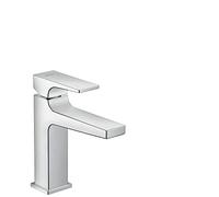 hansgrohe Metropol Mitigeur de lavabo 110 poignée manette, bonde Push-Open, chromé, 32507000