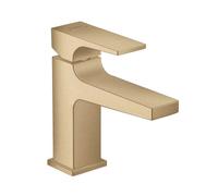 Hansgrohe Mitigeur monocommande Metropol 100 pour lavabo, vidage pression, bronze brossé