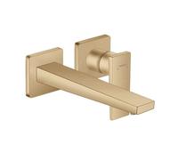 Hansgrohe Metropol - Mitigeur de lavabo encastré, 2 trous, bronze brossé 32526140