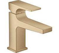 hansgrohe Metropol mitigeur lavabo 32500140 projection 127 mm, bonde push-open, bronze brossé