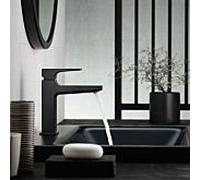 hansgrohe Metropol mitigeur lavabo 32507670 saillie 135 mm, bonde push-open, noir mat