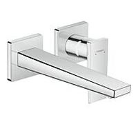 hansgrohe Metropol mitigeur lavabo 32526000 chromé , pour montage mural, poignée à languette, 225mm