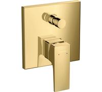 hansgrohe Metropol, mitigeur monocommande de bain encastré, poignée, 32545990, Couleur: Optique en or poli