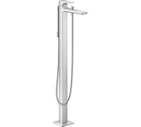 hansgrohe Metropol mitigeur monocommande de bain, sur pied, poignée de levier, saillie de 235mm, 32532000, Couleur: chrome