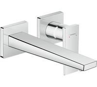 Hansgrohe Mitigeur lavabo encastré Metropol Levier 225 mm Montage mural Chrome 32526000