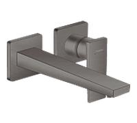 Hansgrohe Mitigeur lavabo encastré Metropol 32526340 monocommande saillie 225mm chrome noir brossé