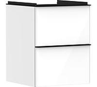 hansgrohe meuble sous-vasque 54019670 we hgl 480x475mm avec 2 SK pour HWB MSW