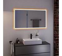 hansgrohe miroir Xarita E 54985700 avec capteur tactile capacitif, 1200 x 700 x 50 mm, blanc mat