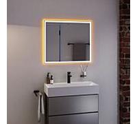 hansgrohe miroir Xarita E 54987700 avec capteur tactile capacitif, 800 x 700 x 50 mm, blanc mat