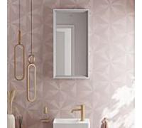 hansgrohe miroir Xarita E 54999700 avec éclairage LED et capteur IR, blanc mat