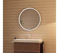 hansgrohe miroir Xarita S 54990700 avec capteur IR, 900 x 900 x 50 mm, blanc mat