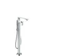 hansgrohe mitigeur Axor Edge 46440000 chromé , au sol, saillie 255 mm, avec douchette