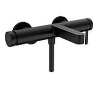 hansgrohe Mitigeur bain Finoris 76420670 apparent, saillie 194mm, noir mat