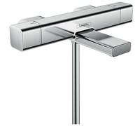 Hansgrohe Mitigeur thermostatique bain-douche Ecostat E 15774000 chrome mural, 2 consommateurs
