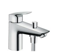 Hansgrohe Mitigeur bain/douche Logis C2 monotrou - cartouche 2 vitesses - chromé